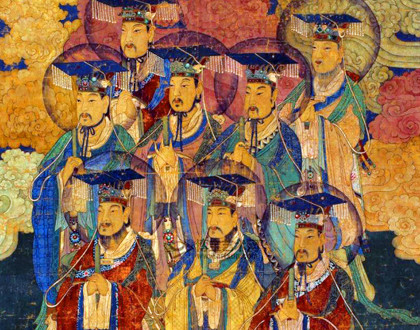 Ilustracja artykułu: Legendarni władcy Yao oraz Shun